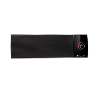 Cosmic Beam 2200W Radiador Infrarrojo de Pared Negro