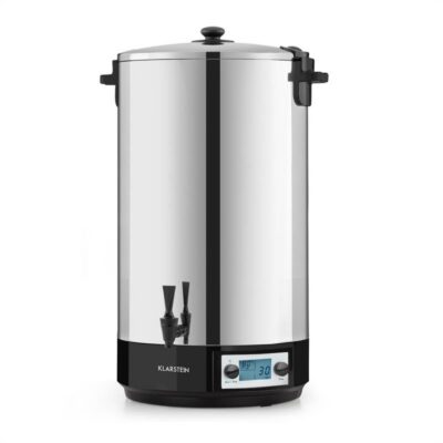KonfiStar Acero Inoxidable 60L Esterilizador Eléctrico Digital Plata