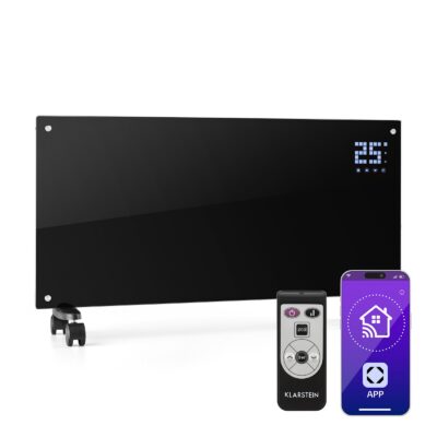 Bornholm Smart 2000W 20m² Convector Eléctrico Negro