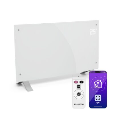 Bornholm Curve Smart 2000W 20m² Convector Eléctrico Blanco