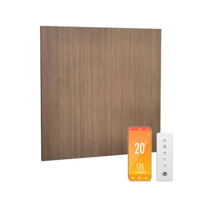 HeatSquare Smart 350W Panel Infrarrojo Calefacción Efecto madera